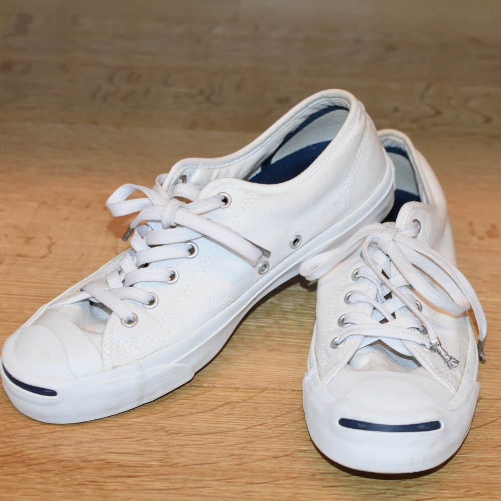 Jack Purcell converse women's white shoes size 9